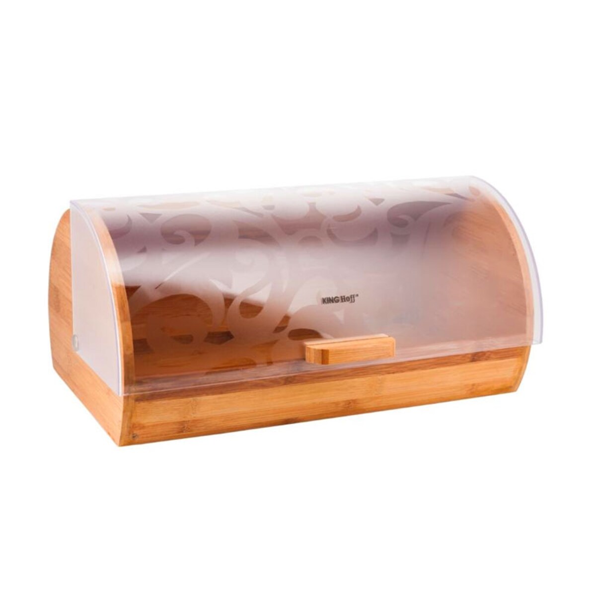 Chlebak bambusowo-akrylowy pojemnik na chleb pieczywo KINGHOFF