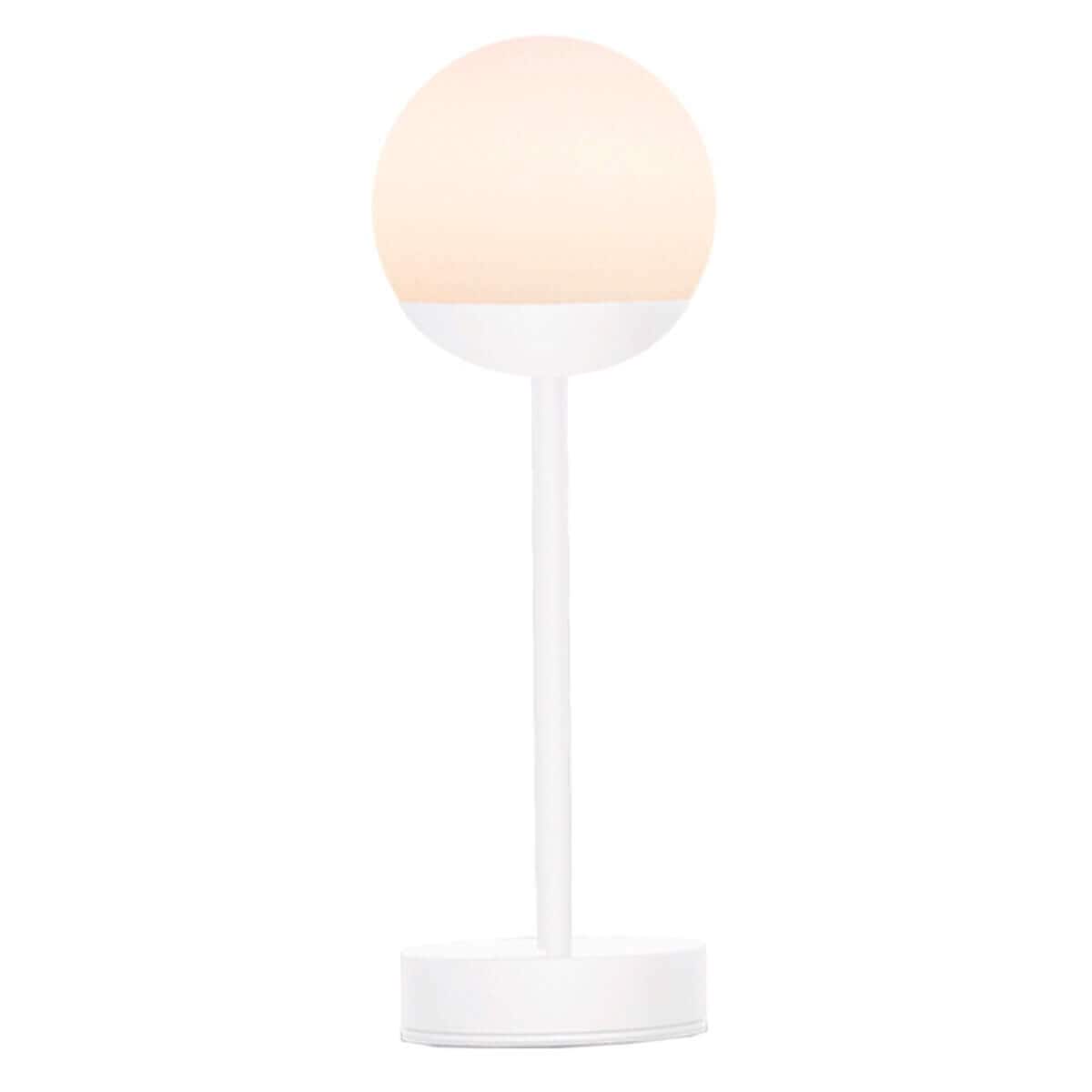 Stołowa lampka zewnętrzna Norai LUMNRS035BXWLNW King Home ball IP44 biała
