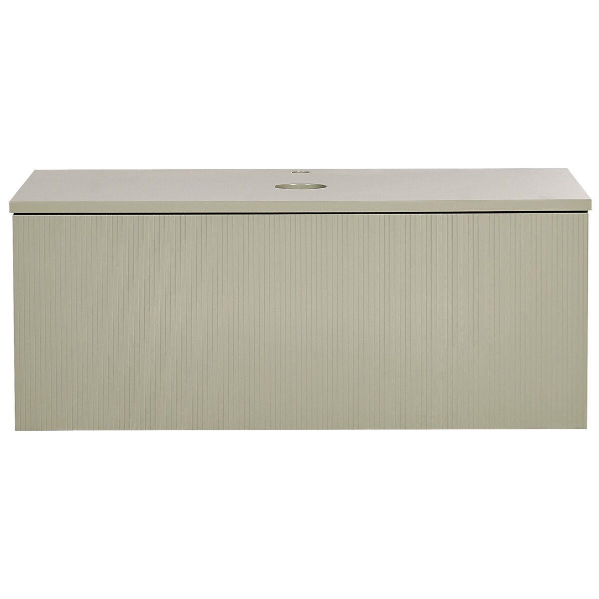 Szafka łazienkowa wisząca 100 x 52 cm zielona ALZIRA