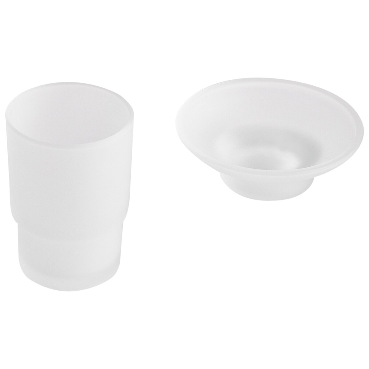 Zestaw akcesoriów toaletowych 6 elementów PARACAS Z uchwytami i haczykami na ręczniki Czarny