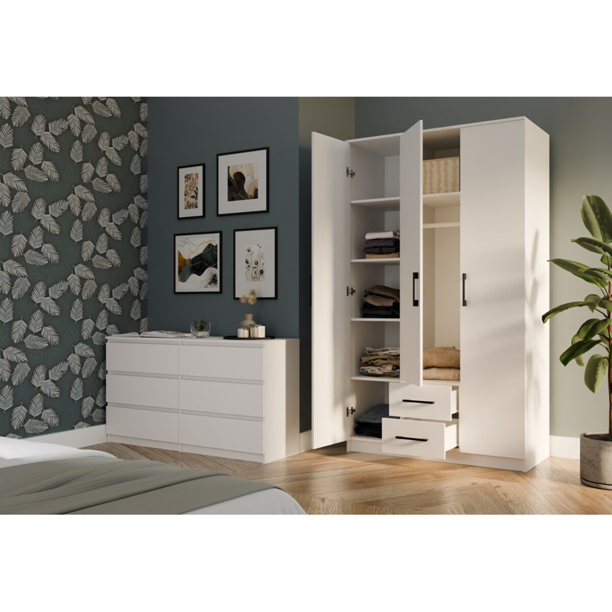 Szafa Romana 120 BIAŁY