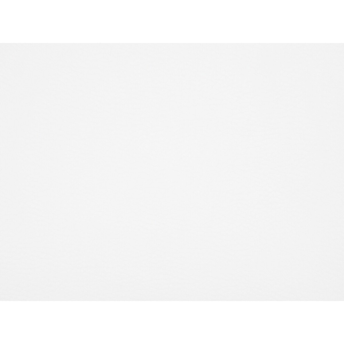 Zestaw 2 hokerów barowych regulowanych ekoskóra biały PEORIA