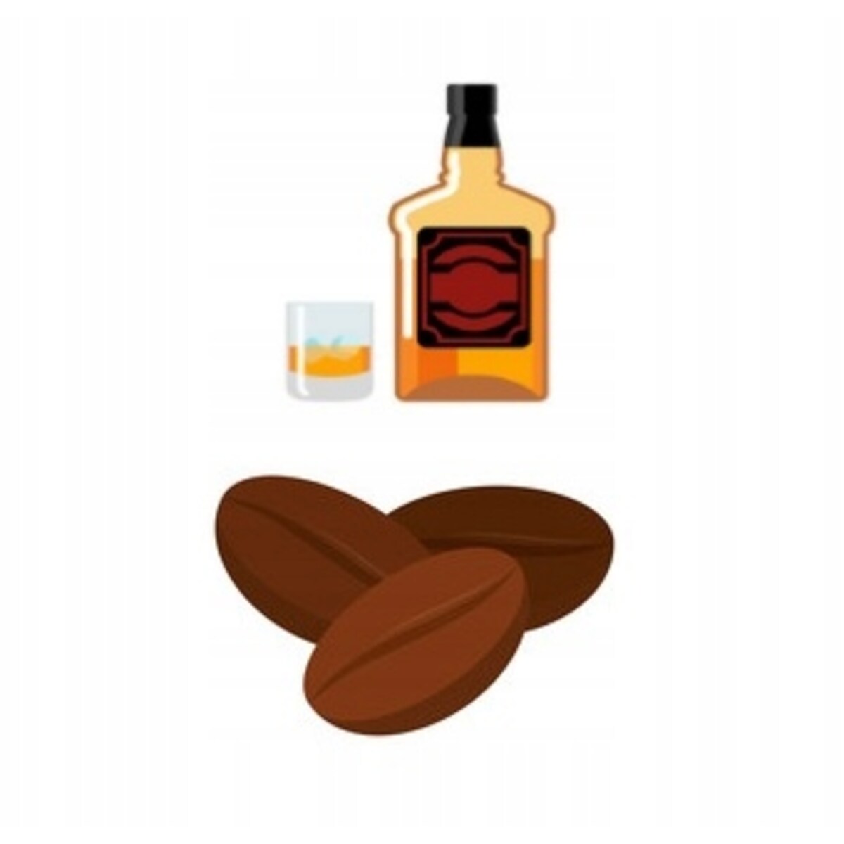 Kawa smakowa aromatyzowana ziarnista IRISH WHISKY ARABICA Cup&You 200g na prezent upominek dla kobiety mężczyzny faceta mamy taty żony męża