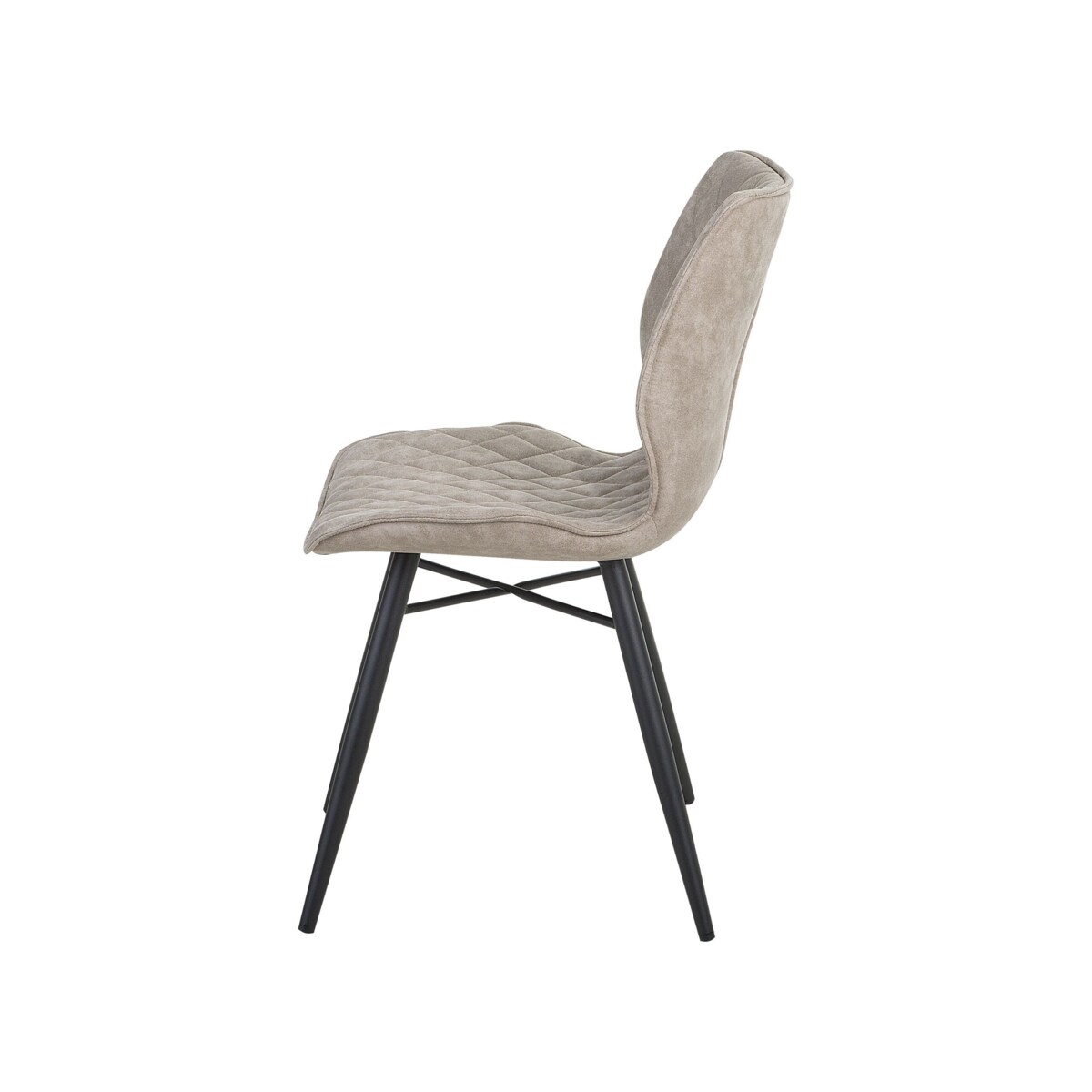 Zestaw 2 krzeseł do jadalni beżowy LISLE