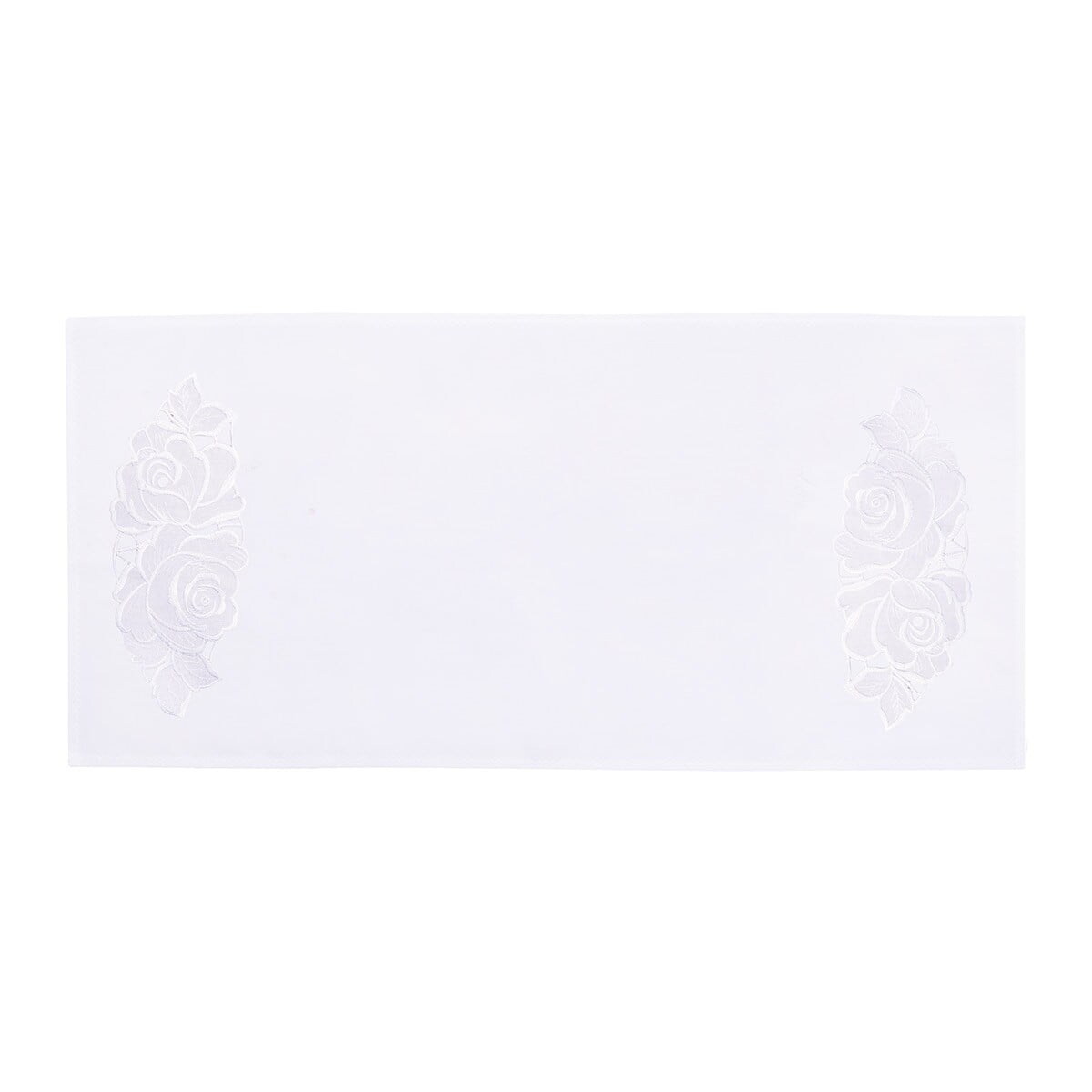 Konsimo ROSUM Bieżnik plamoodporny, biały