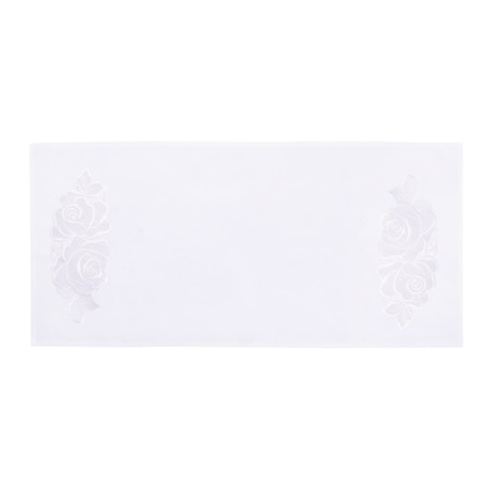 Konsimo ROSUM Bieżnik plamoodporny, biały