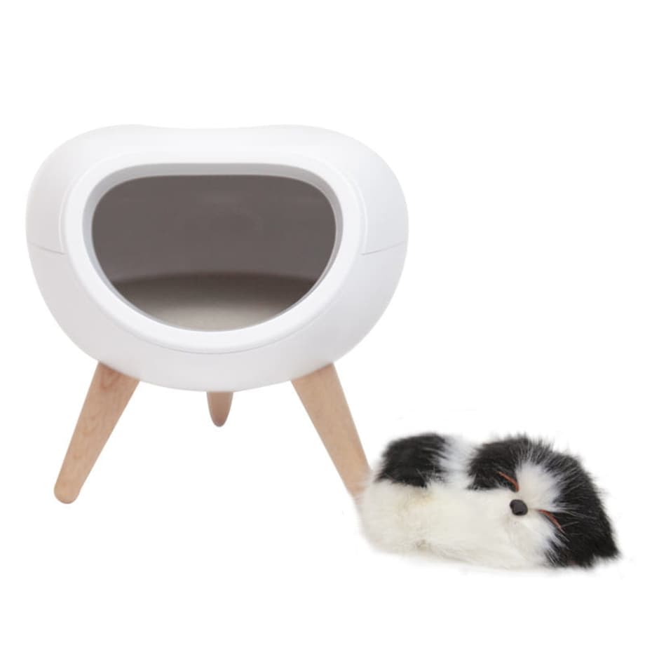 Lampka nocna dla dzieci z pieskiem - biała