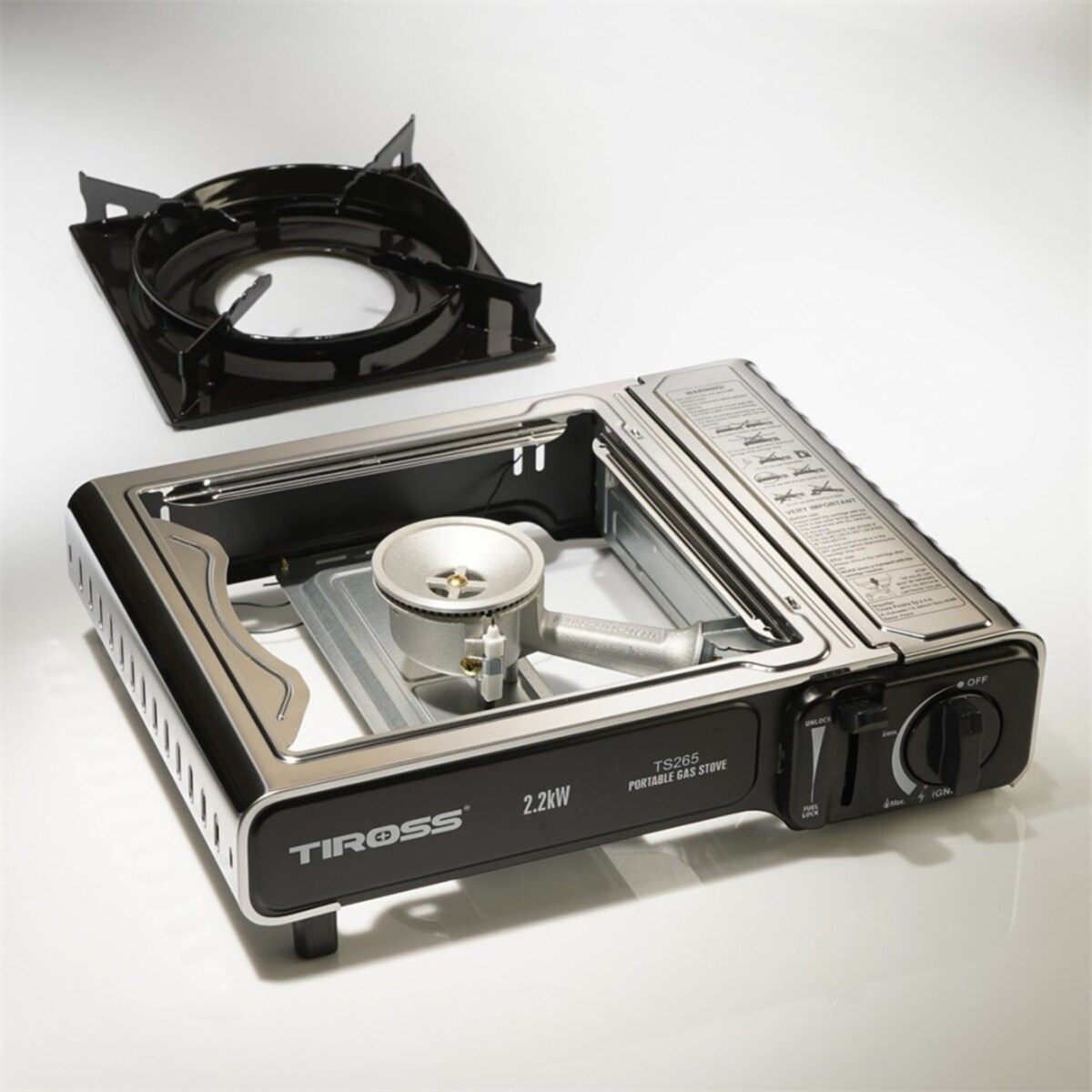 Tiross kuchenka turystyczna gazowa 2.2kw TS265