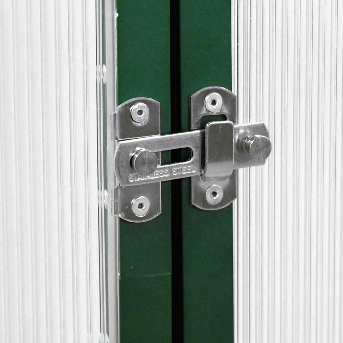 vidaXL Szklarnia z ramą podstawy, zielona, 169x169x195 cm, aluminium