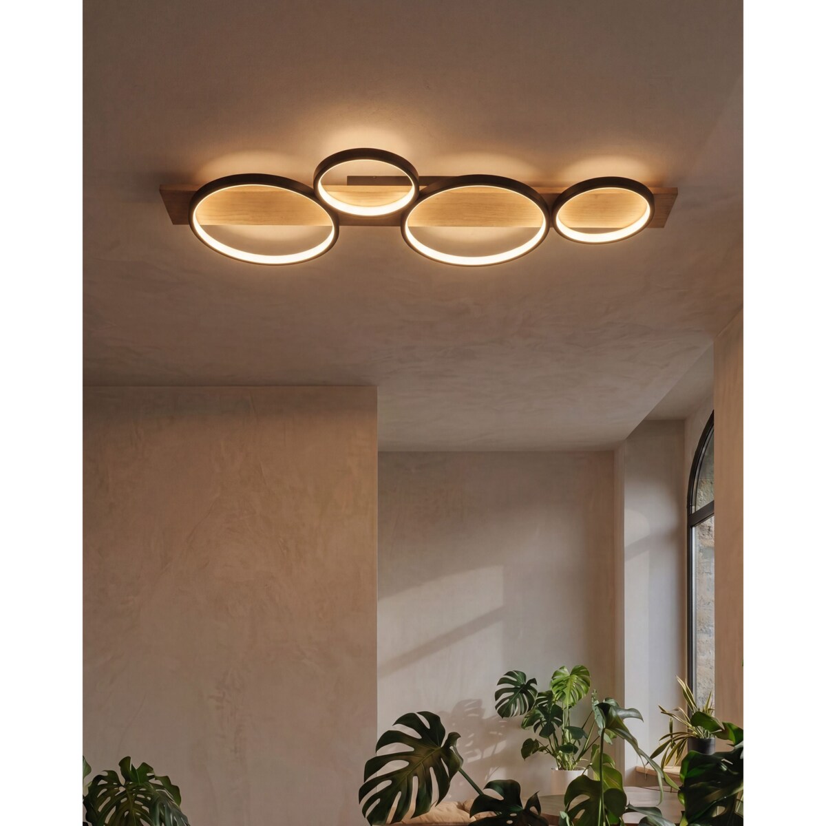 Lampa sufitowa LED SPEAN Metal Czarny