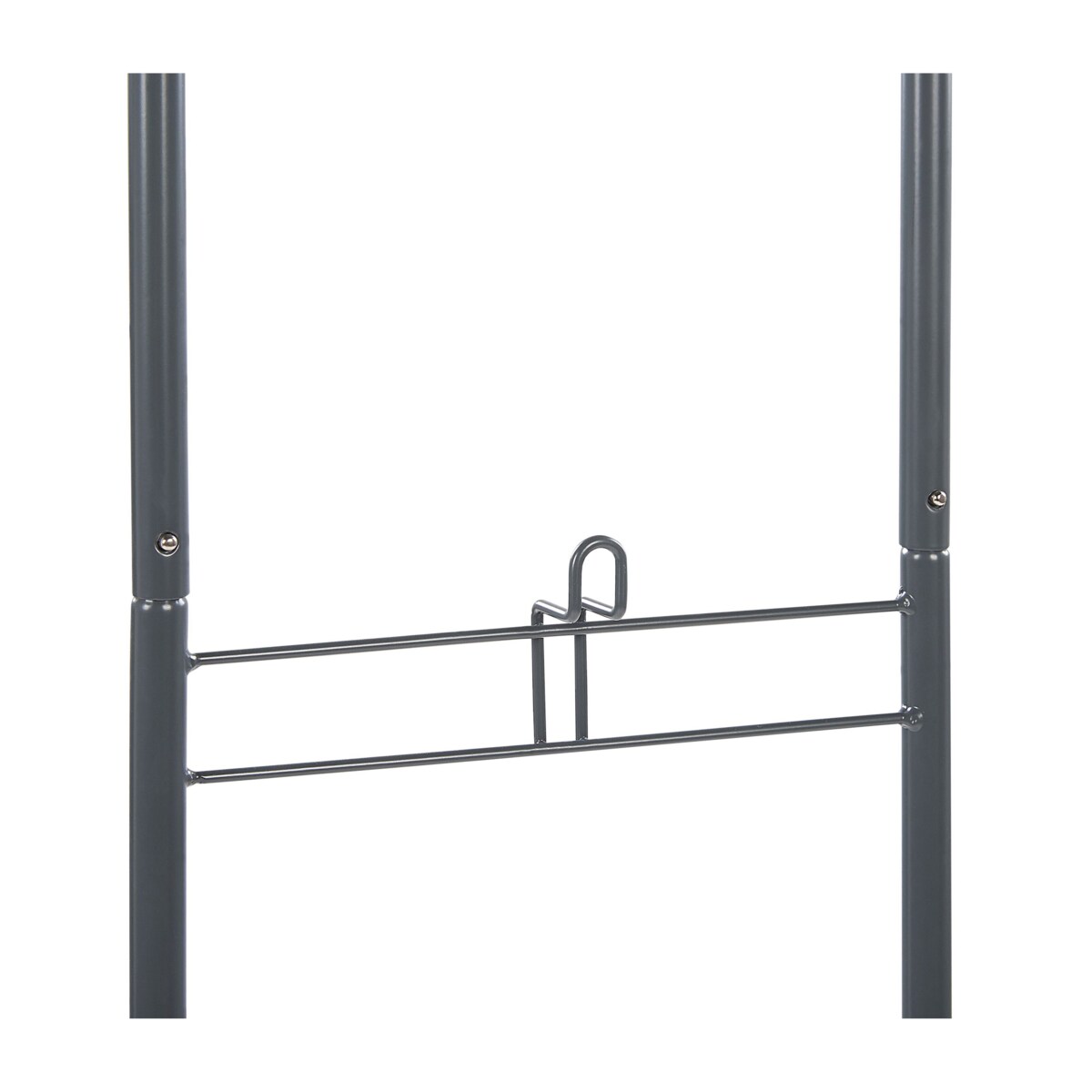 Stojak z 3 koszami na kółkach metalowy szary AYAPAL