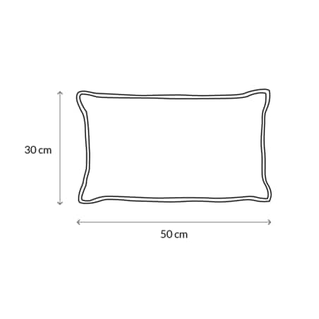 Beżowa poduszka zimowa Snowflake X