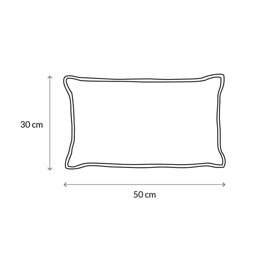 Beżowa poduszka zimowa Snowflake X