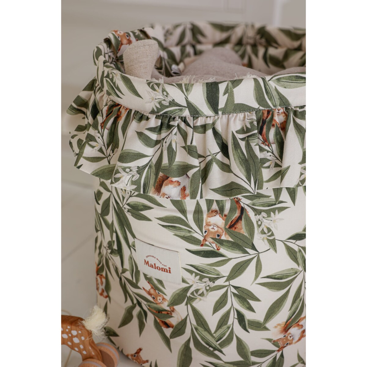 Kosz na zabawki Woodland