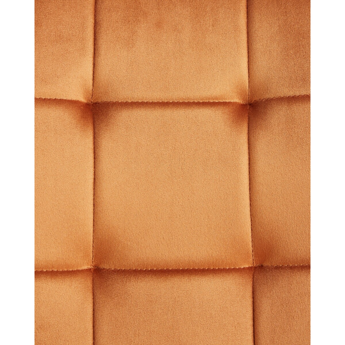 Zestaw 4 krzeseł do jadalni POWELL Welur Pomarańczowy