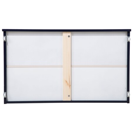 Zestaw 2 szuflad pod łóżko niebieski RUMILLY