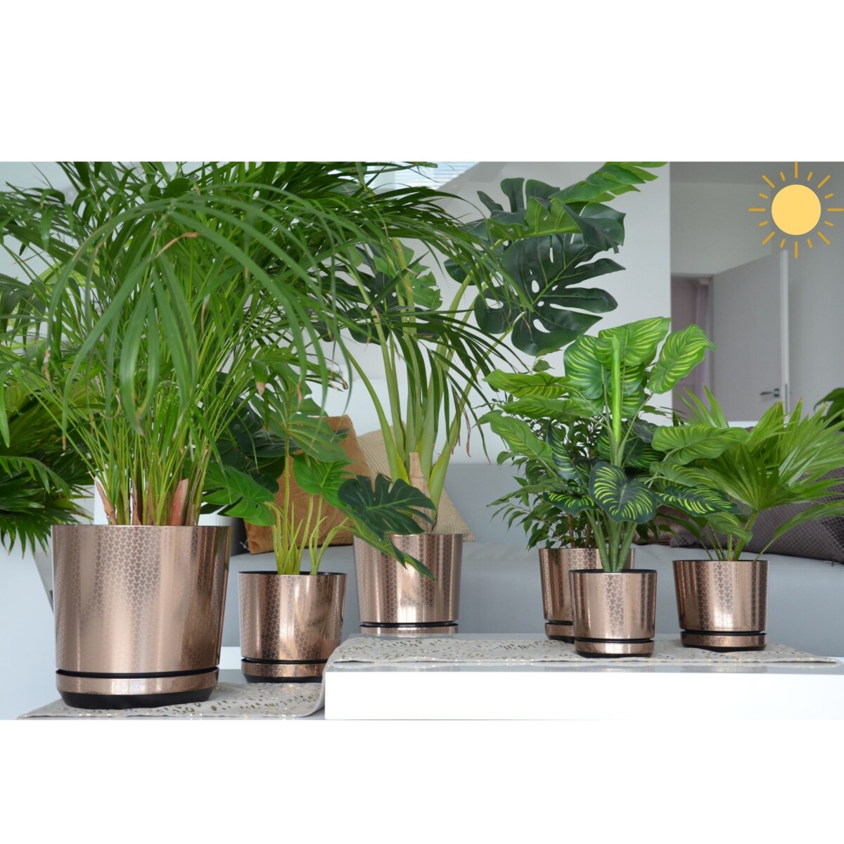 12 cm wzór BRĄZOWY ART - DECO piękny elegancki deseń niezwykły glamour ekskluzywna odcień kawy