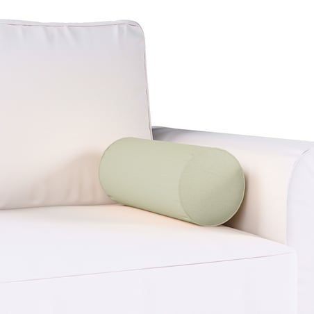 Poduszka wałek prosty, jasna oliwka, Ø16 x 40 cm, Loneta