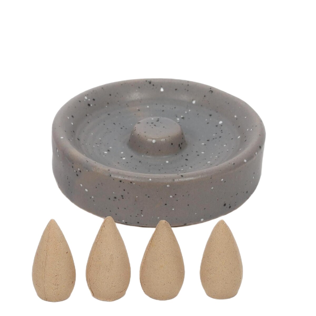 Kominek zapachowy + kadzidła HAPO, 9 elementów