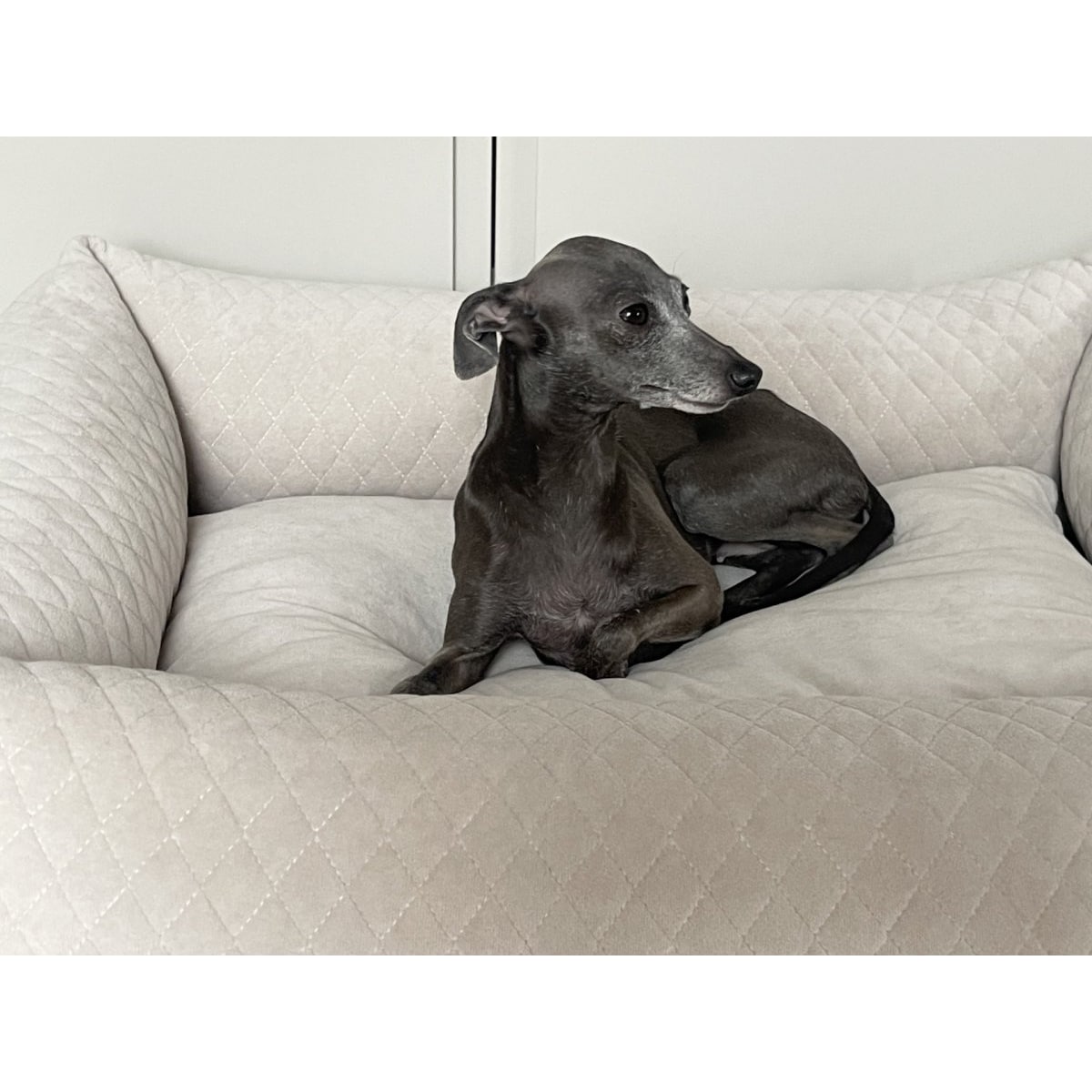 Legowisko Sztokholm szare - s