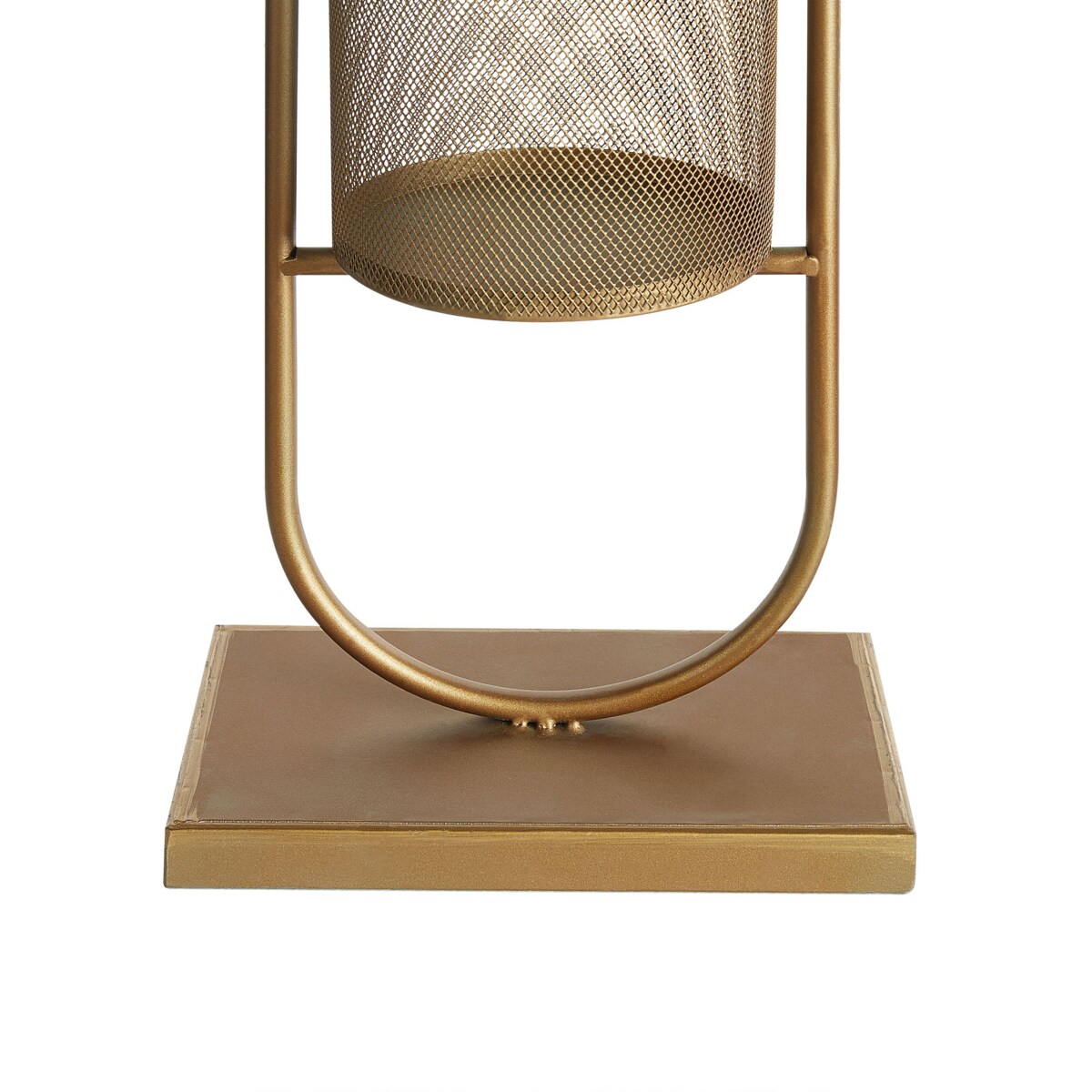 Świecznik metalowy 53 cm złoty BOHOL