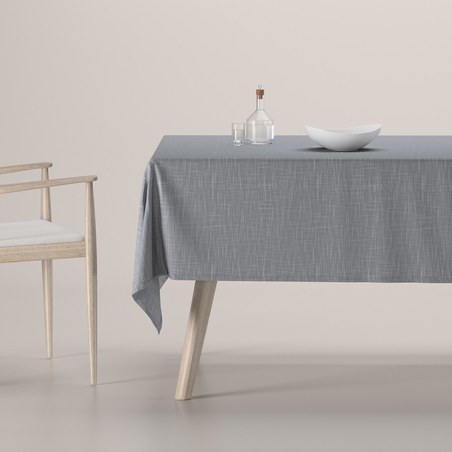 Obrus prostokątny 130 x 210 cm szary