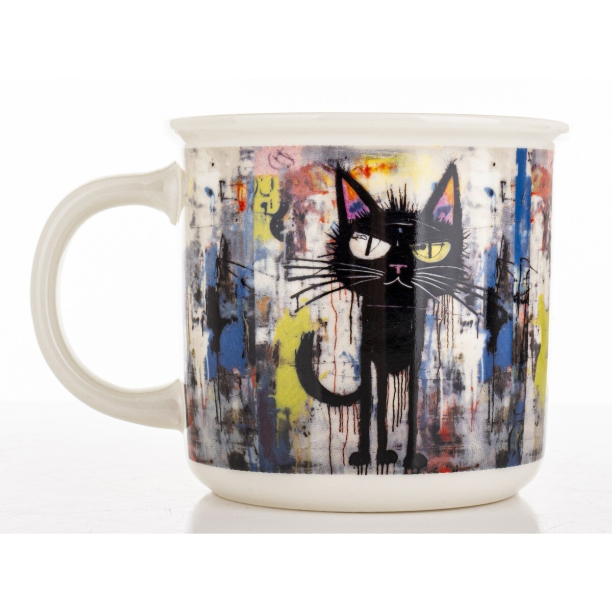 Kubek porcelanowy 9,5x13x9,5 c, w pudełku 400 ml GAGATEK