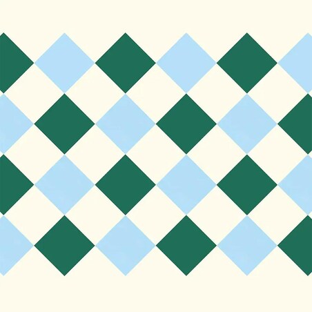 Podkładki świąteczne - Retro świąteczna krata