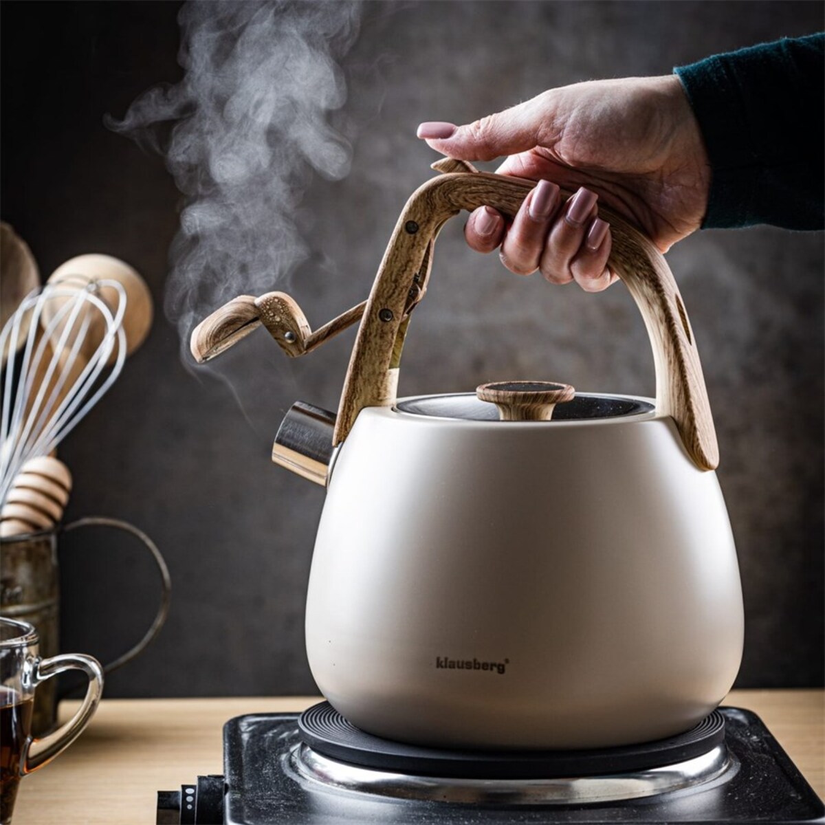 Klausberg czajnik stalowy na gaz 2.5l KB7775
