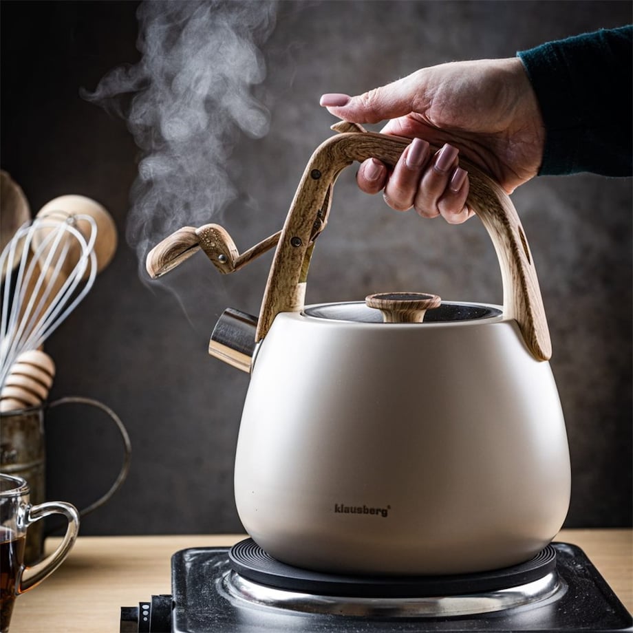 Klausberg czajnik stalowy na gaz 2.5l KB7775