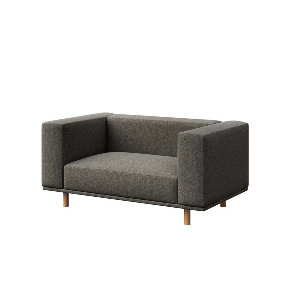 Kukumo sofa 2 osobowa Szara