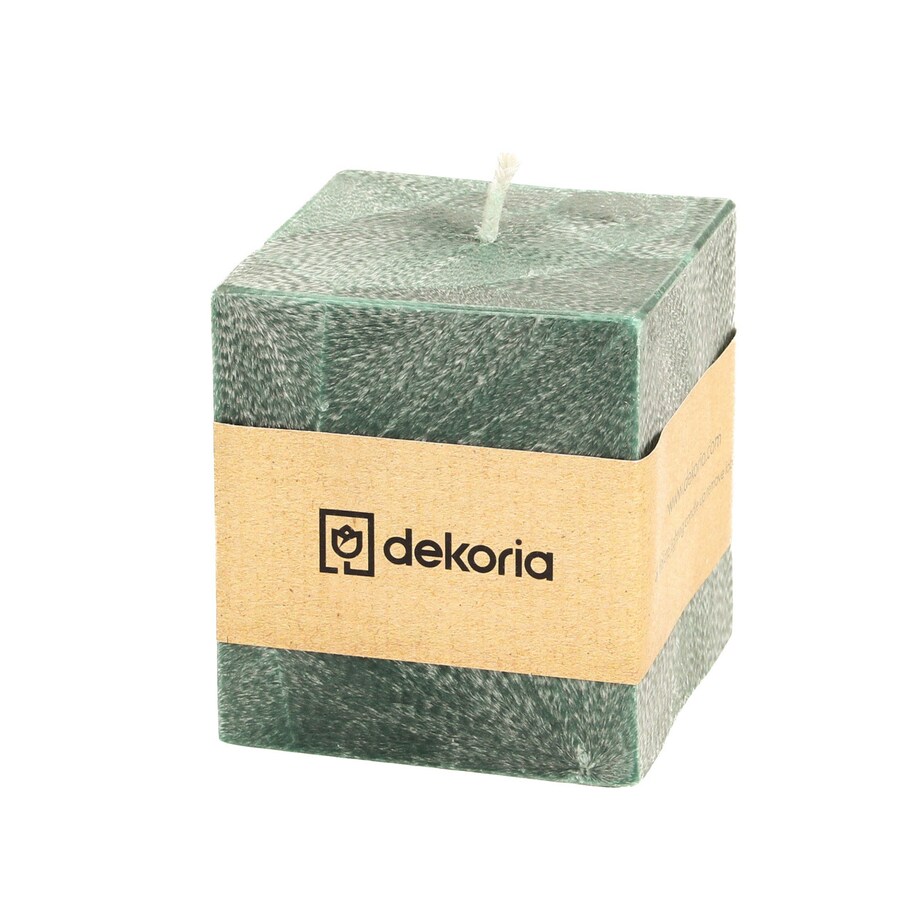 Świeca zapachowa palmowa kostka Your Happiness, 7,5x7,5x8,5 cm