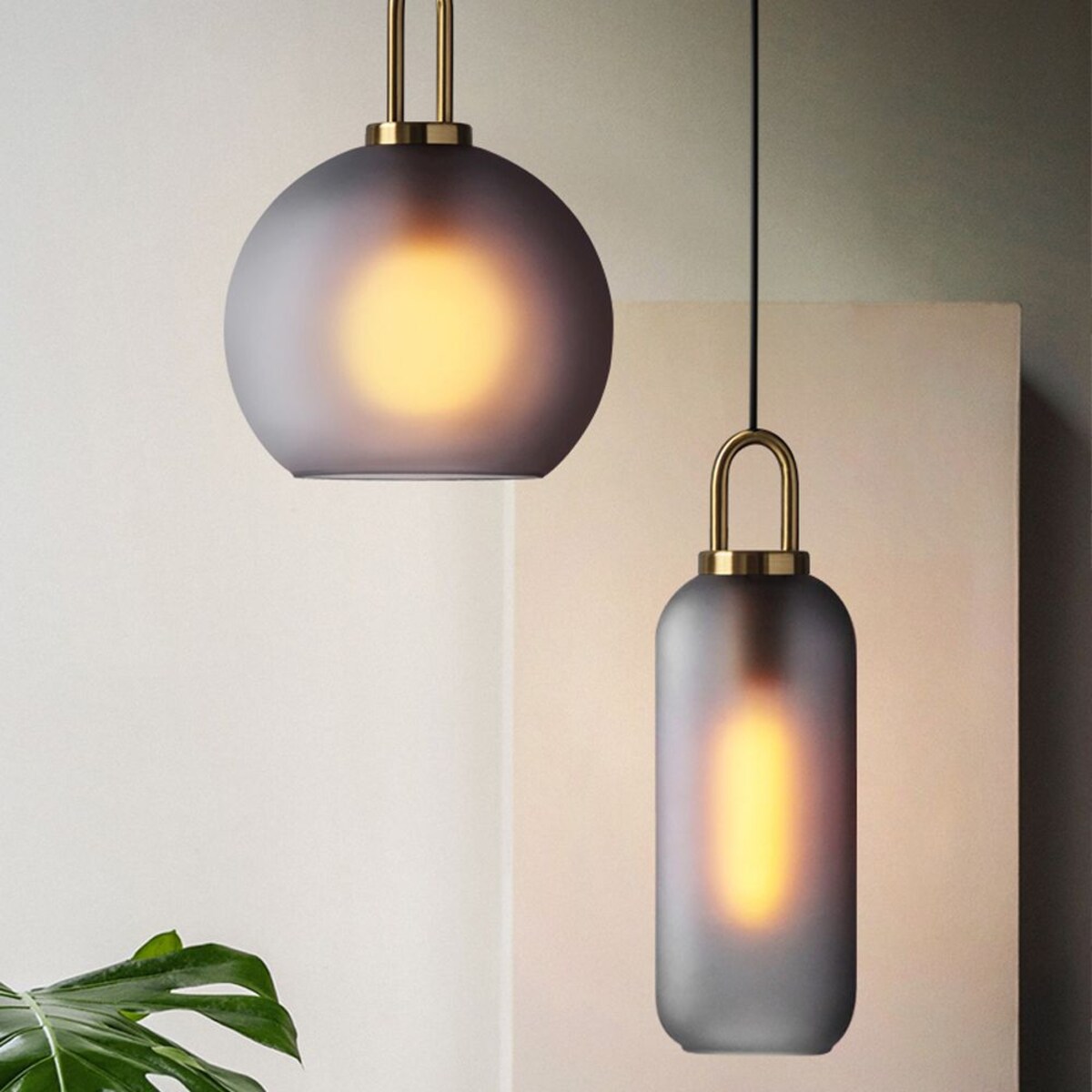 Lampa Sufitowa Wisząca App628-1Cp Szary, Metal