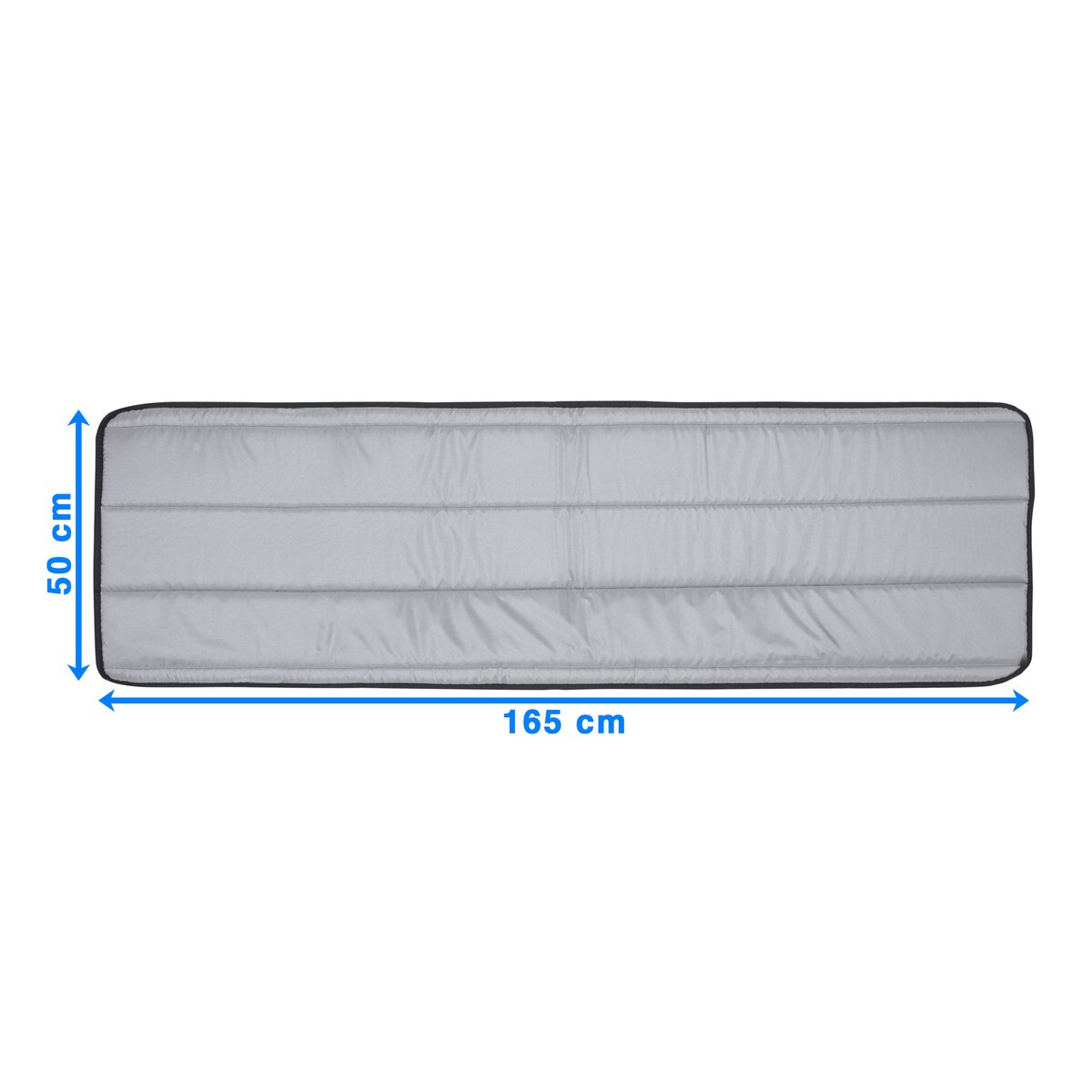 Poduszka Pikowana Z Oparciem Z Pianki Na Ławkę Krzesło Leżak 165X50 Cm