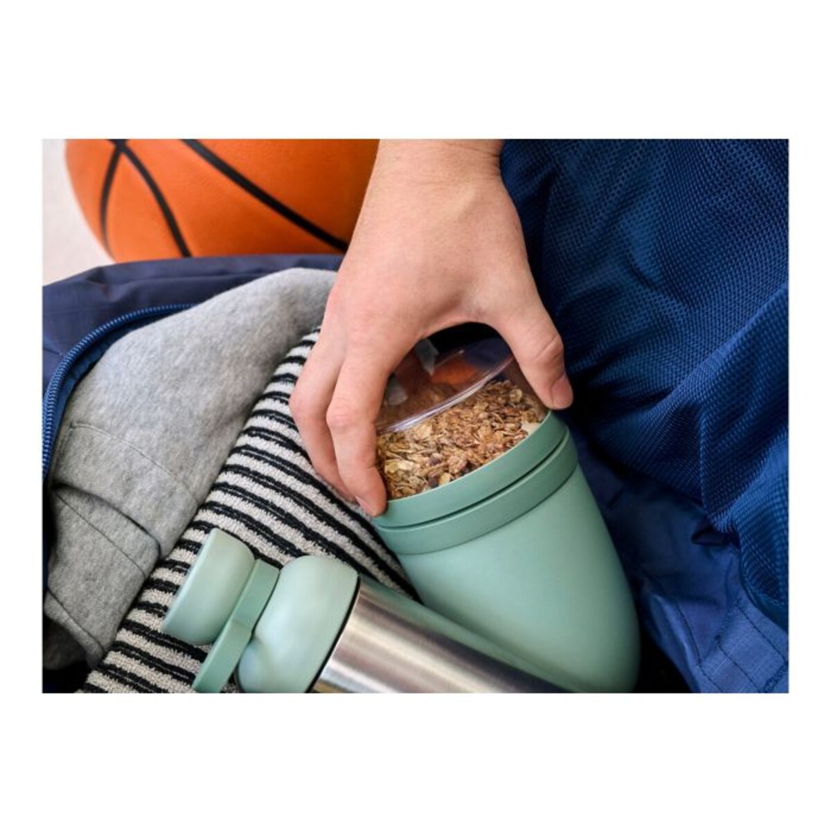 Lunchpot Ellipse XL 750+300 ml Nordic Blue 107657015700