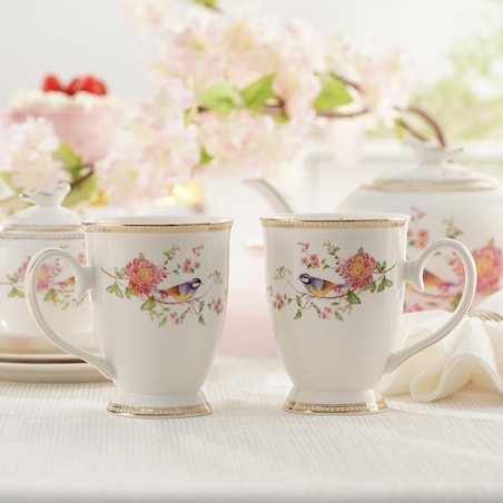 VILLA ITALIA Kubek porcelanowy 300 ml BEL FIORE