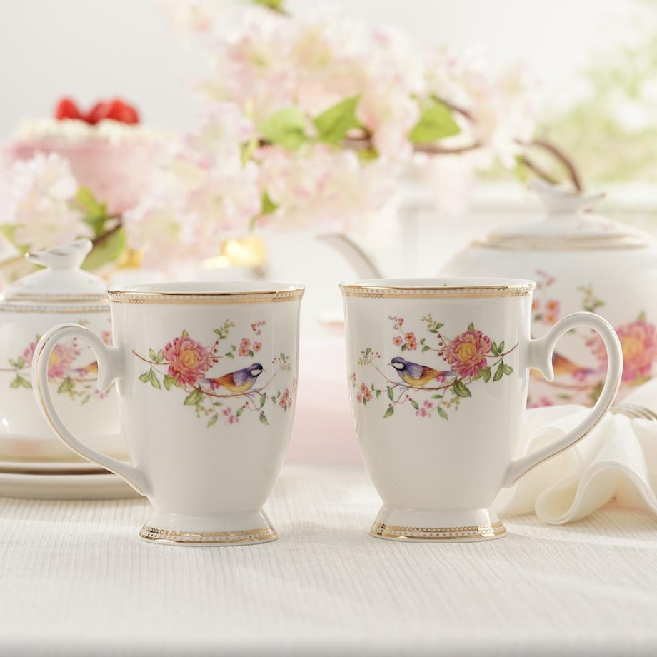 VILLA ITALIA Kubek porcelanowy 300 ml BEL FIORE
