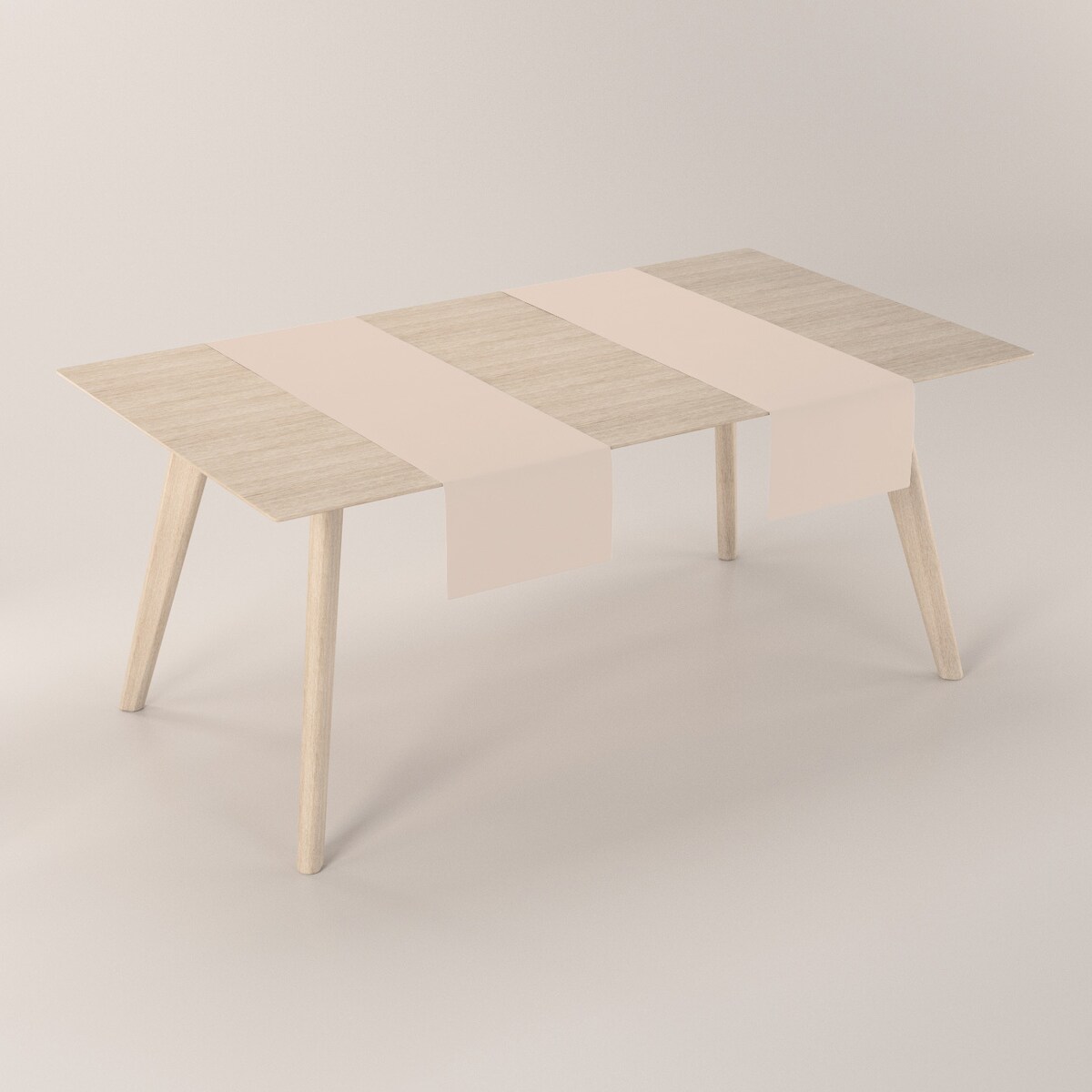 Bieżnik prostokątny 40x130 jasnobeżowy