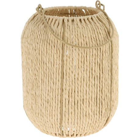 Latarnia pleciona z uchwytem, 22 cm