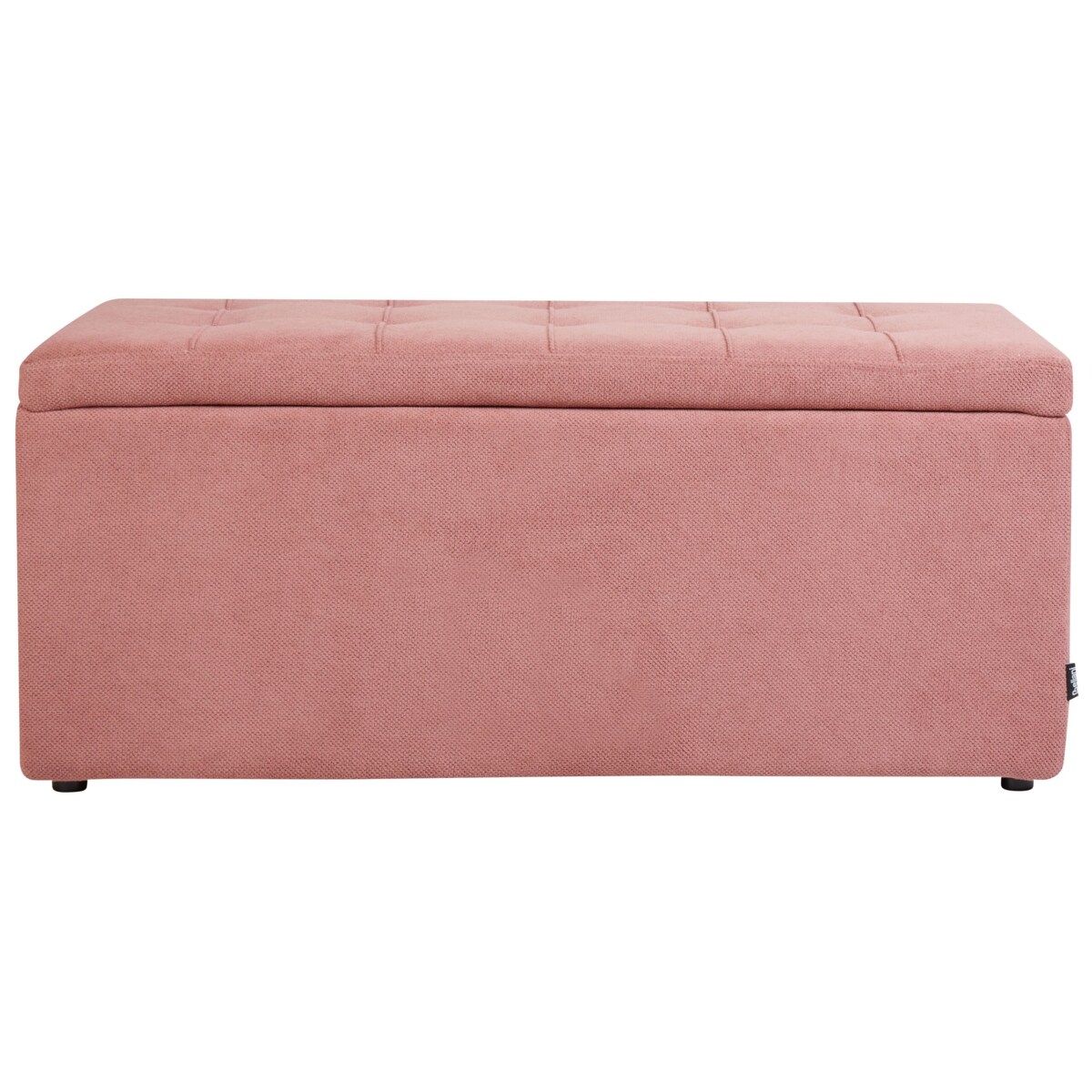 Otomana ze schowkiem OREM Różowy
