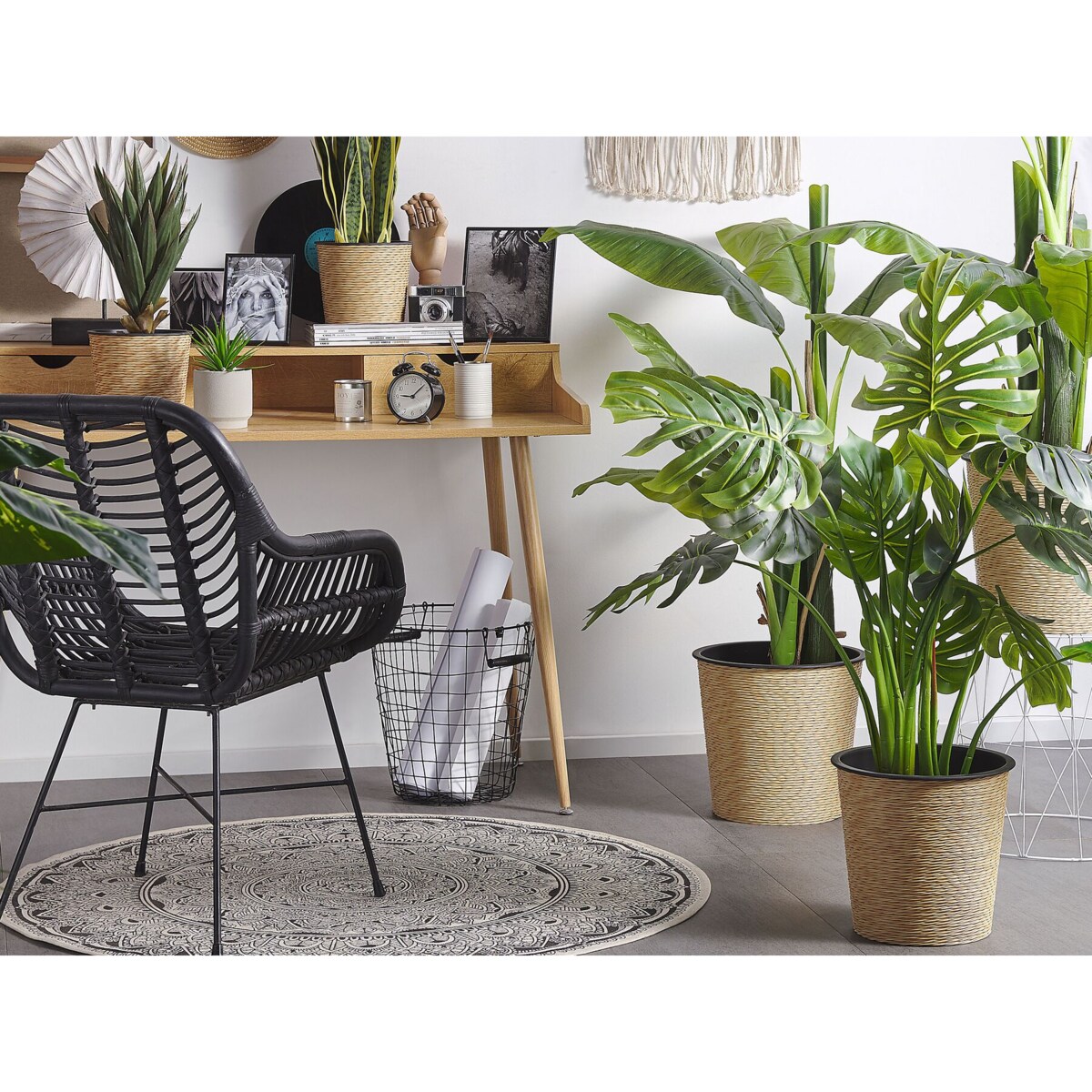 Sztuczna roślina doniczkowa 113 cm MONSTERA PLANT