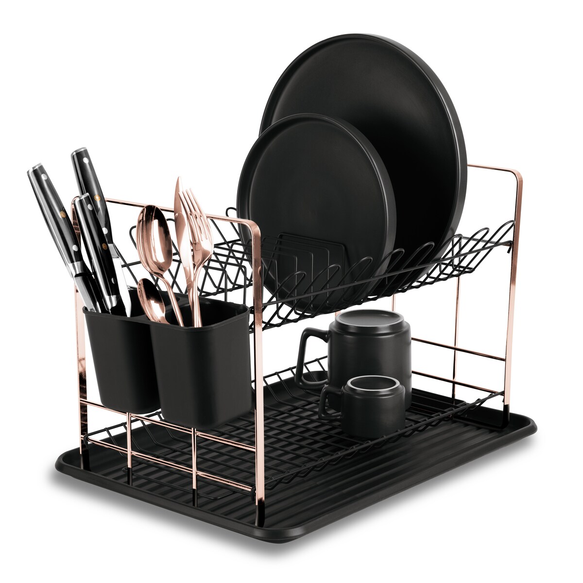 Suszarka do naczyń BerlingerHaus Black Rose BH-8644