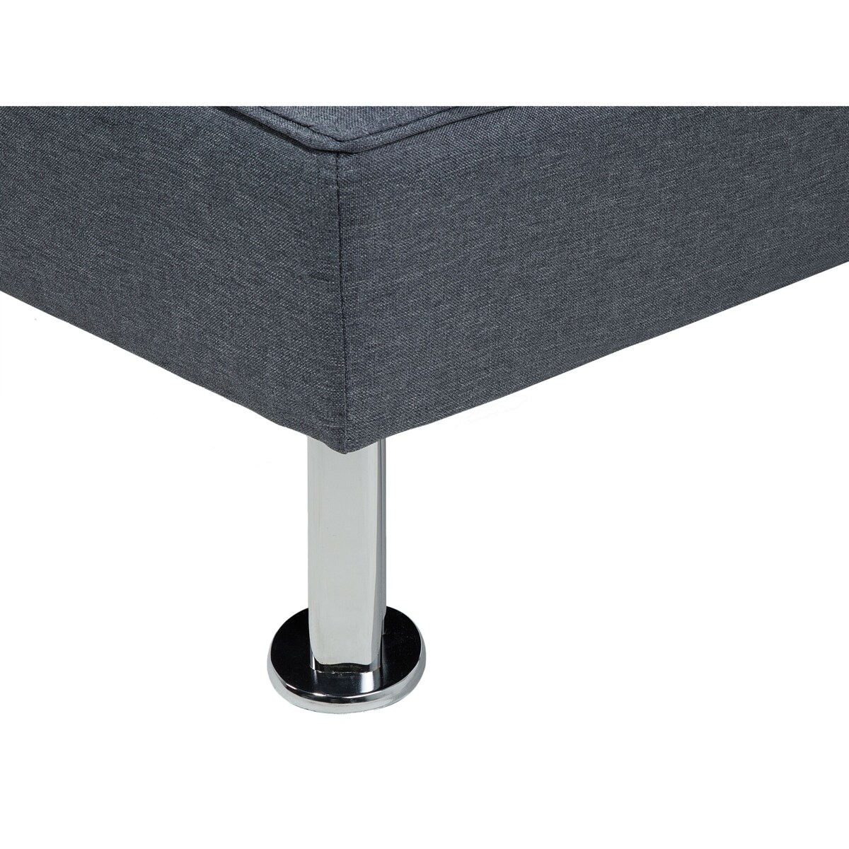 Sofa rozkładana ciemnoszara ROXEN