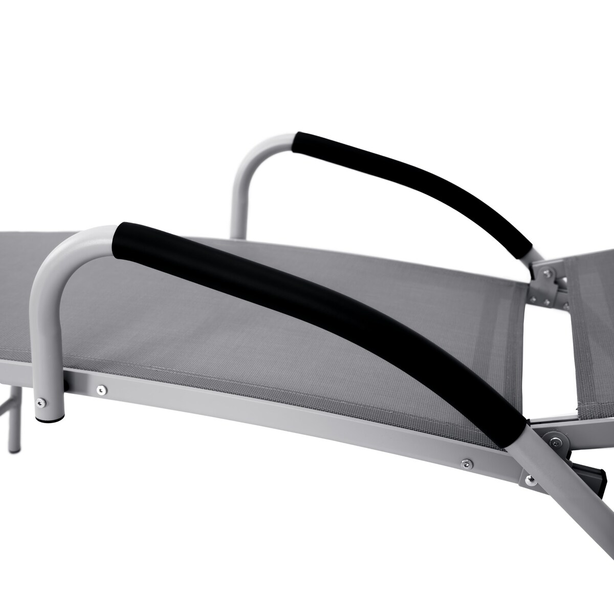 Leżanka aluminiowa SKŁADANA ogrodowa regulowana