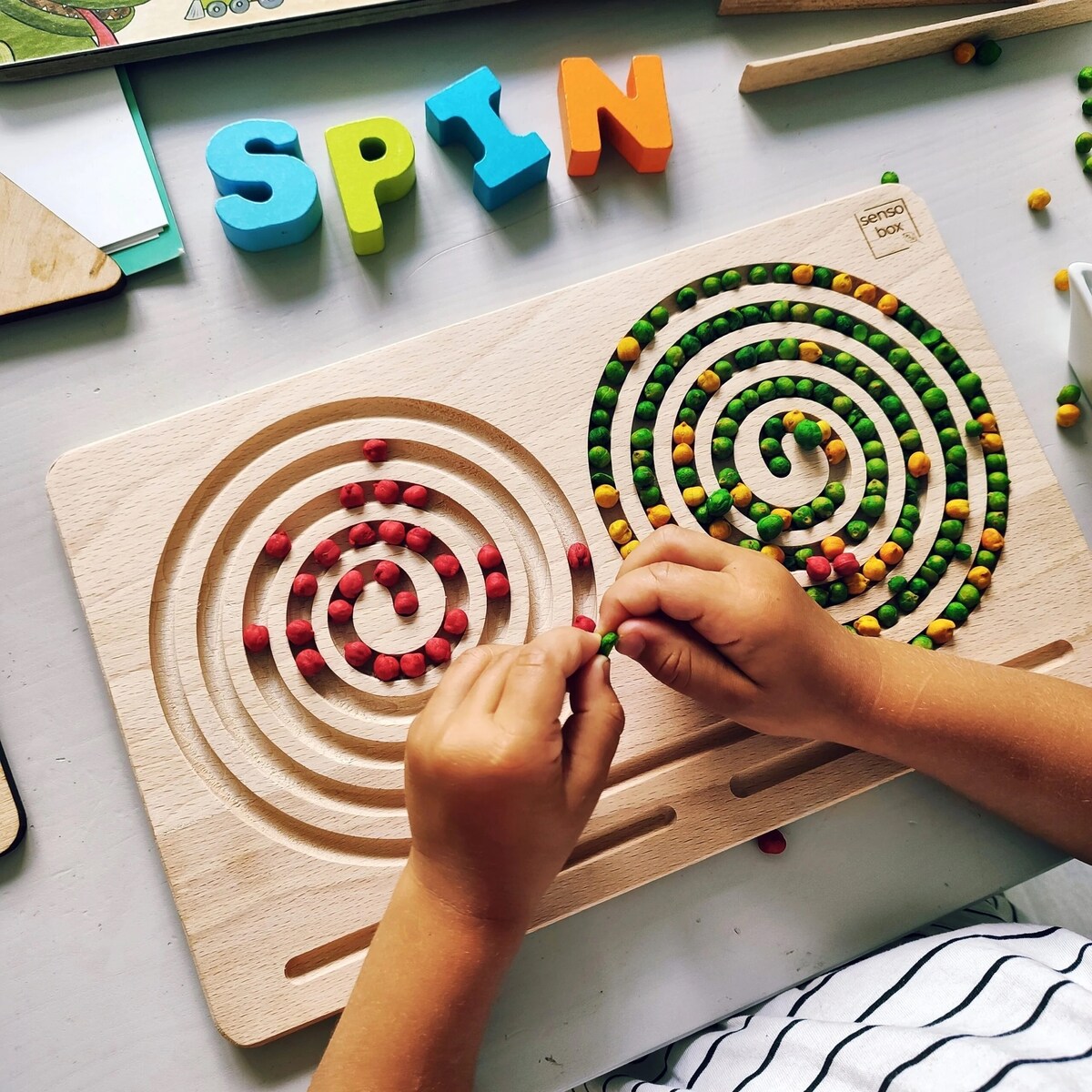 Tablica grafomotoryczna spirala