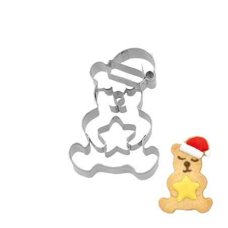 Foremka do pierniczków MIŚ Z GWIAZDKĄ / Birkmann