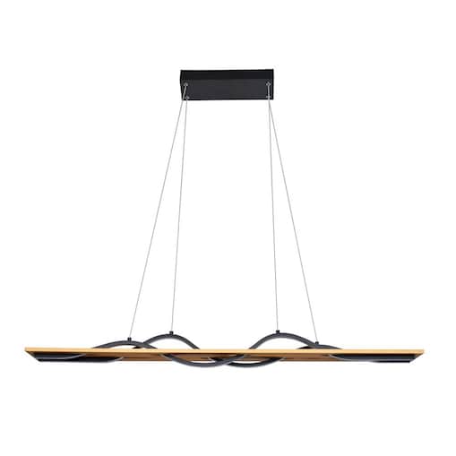 Lampa Wisząca LED Conato Czarna 35W 3000K Italux