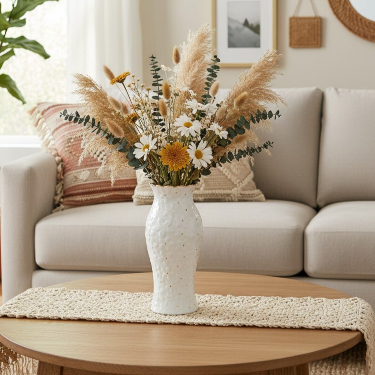 VILLA ITALIA Wazon na kwiaty porcelanowy 22 cm FIORELLA