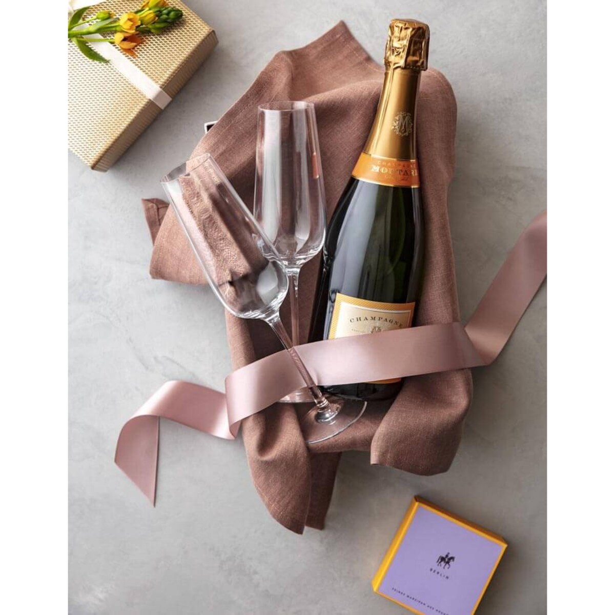 Zestaw 4 kieliszków do szampana Rose Garden, 120 ml, Villeroy & Boch