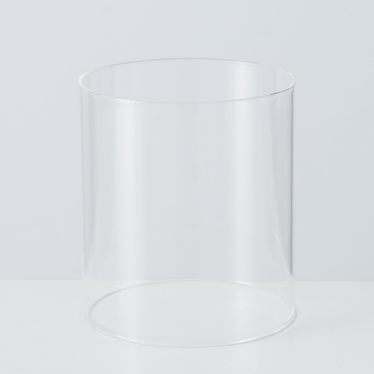 Lampion metalowy ze szklanym wkładem CINDY, 14 - 20 cm